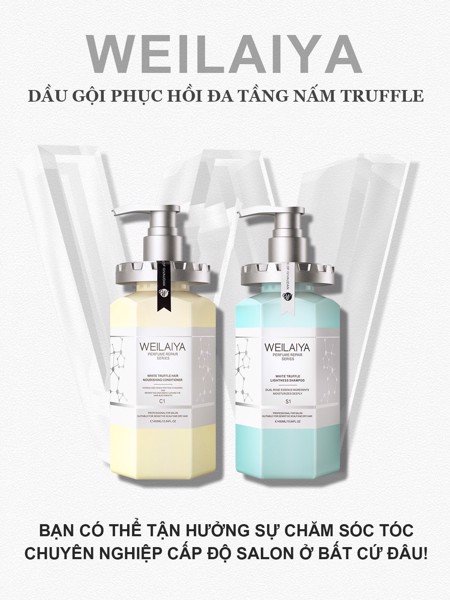 Dầu Gội Weilaiya HoKa Store Chính Hãng Weilaiya 450ml, Dầu Gội Phục Hồi Tóc Hư Tổn Cho Tóc Nhuộm