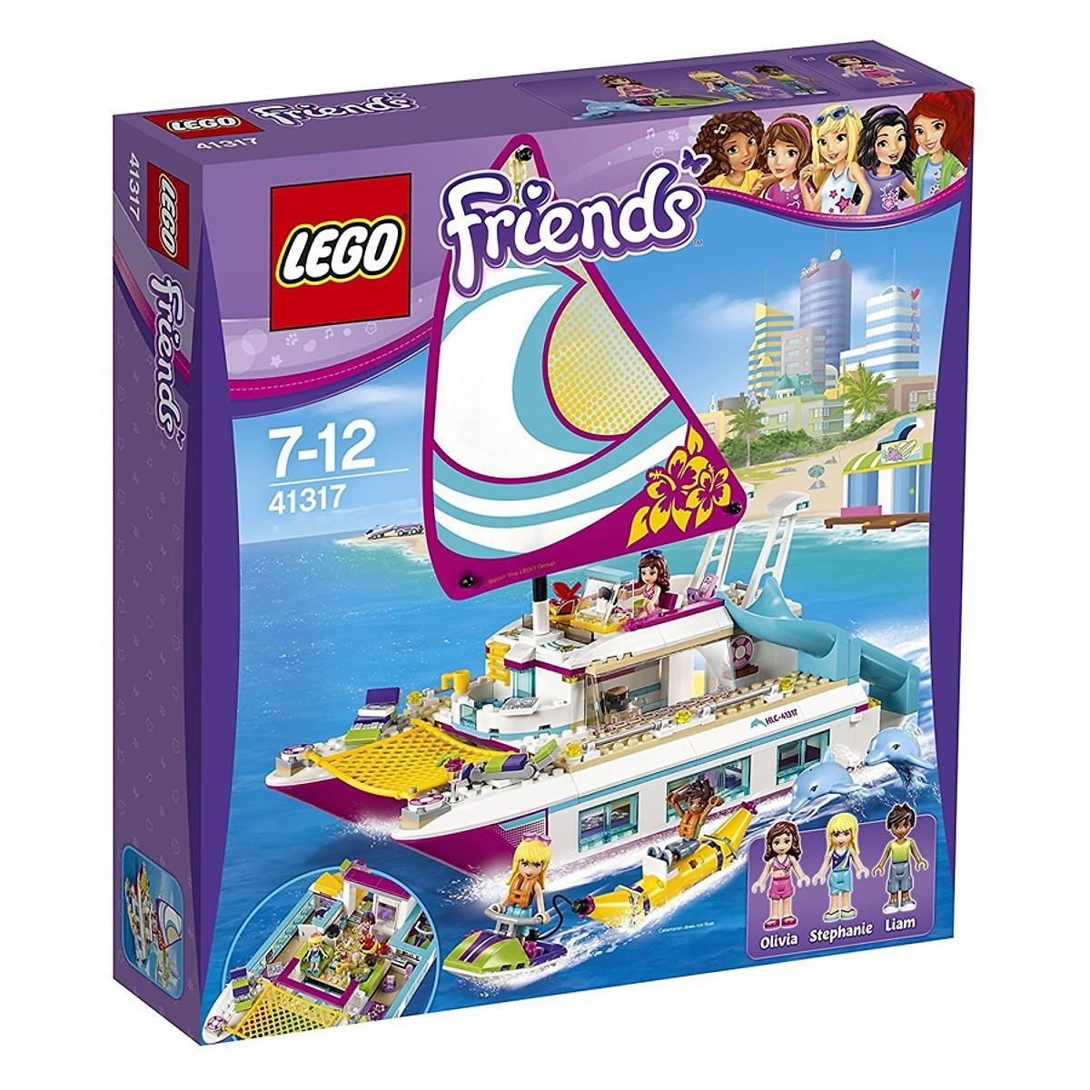 Mô hình lego friends - du thuyền ánh nắng 41317