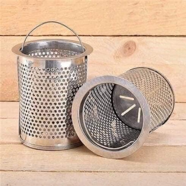 Giỏ Lọc Rác Inox Bồn Rửa Bát Chén Không Kèm Nắp