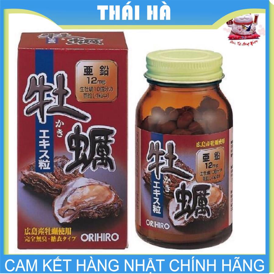 [HCM]Bộ 2 hộp Tinh Chất Hàu Tươi Orihiro 120 Viên Nhật Bản