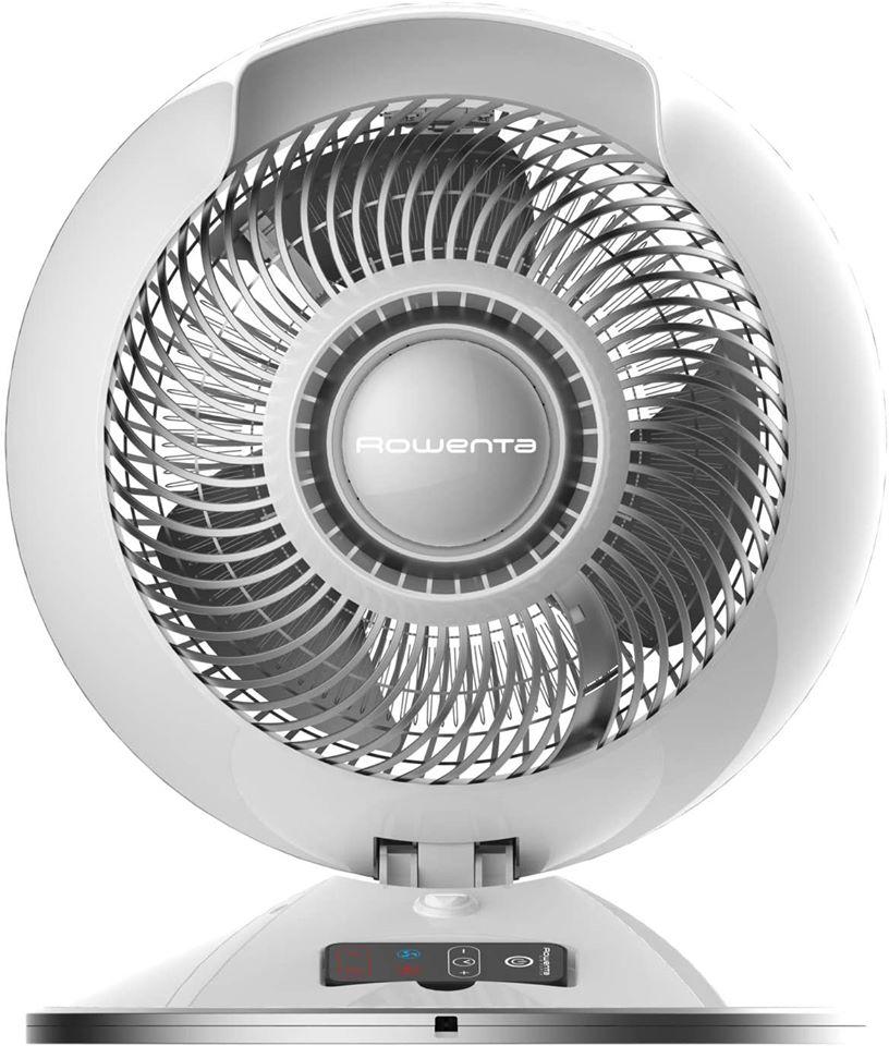 Quạt bàn Rowenta HQ7112 Air Force Hot & Cool, quạt và máy sưởi 2in1, yên tĩnh, 2600W, quạt bệ, chuyển động không khí rộng rãi