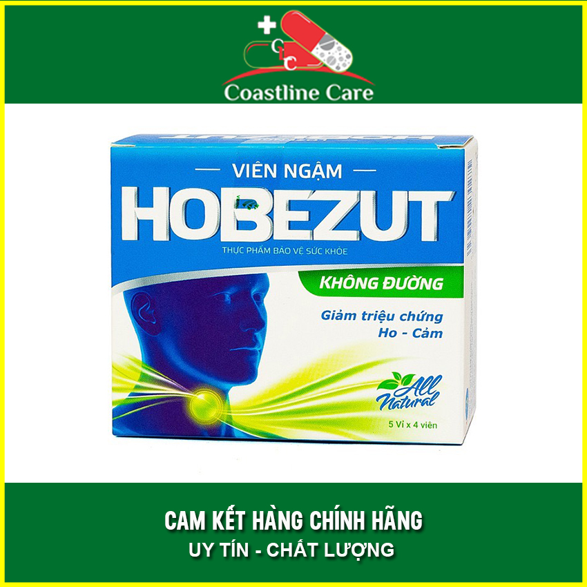 Kẹo Ngậm Ho Bezut Không Đường 20 Viên - Coastlinecare Pharmacy