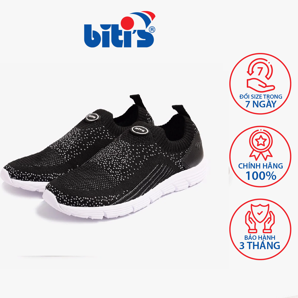 [ Xả Kho ] Giày Thể Thao Quai Dệt Bé Gái Biti's DSG000500 Size 30