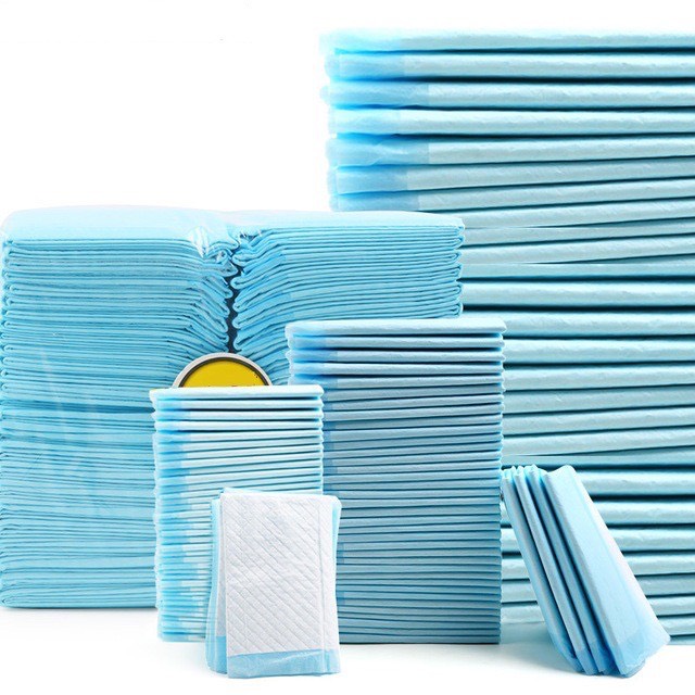 TẤM LÓT THẤM HÚT NƯỚC TIỂU, LÓT Ổ ĐẺ CHO CHÓ MÈO CON SIZE 33X45 (100 MIẾNG)