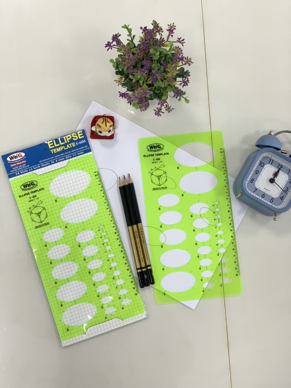 Thước elip, thước vẽ kỹ thuật winq e-606