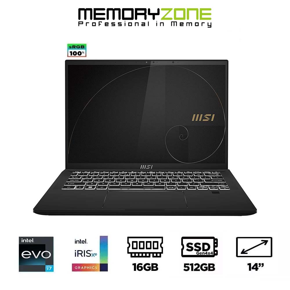 Máy tính laptop msi summit e14 evo a12m-211vn