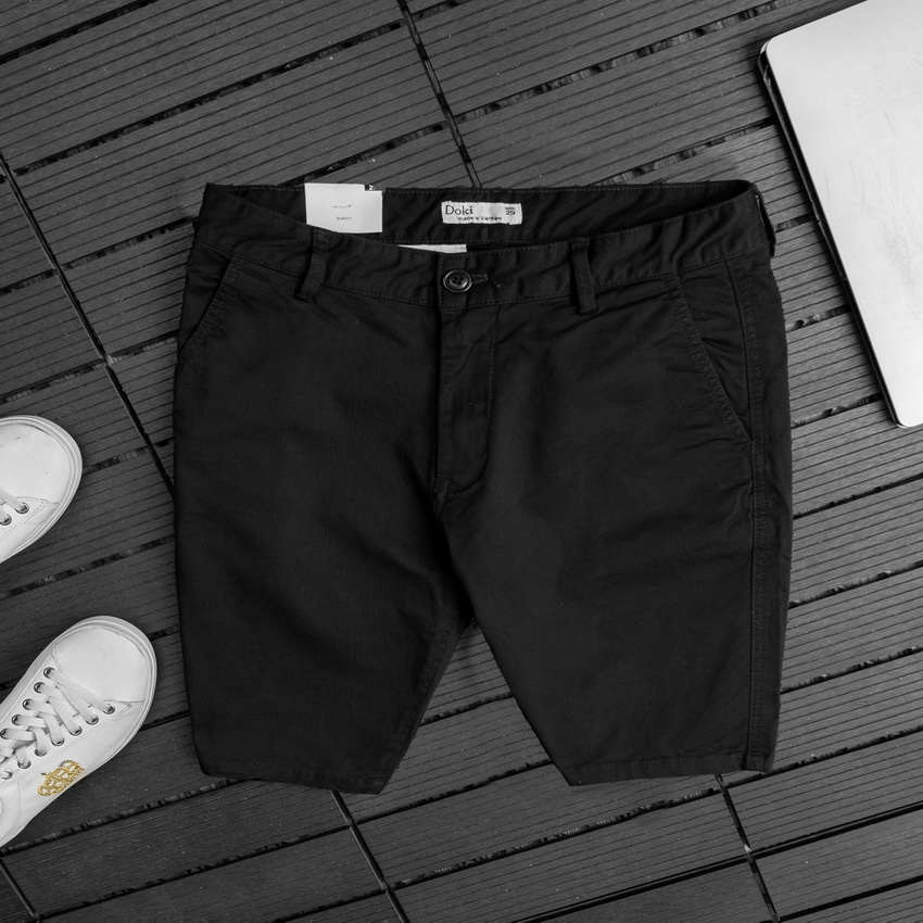 Quần Short Nam Kaki Nhiều màu, Quần sooc nam vải thun co giãn, quần kaki nam dáng đứng  - DK
