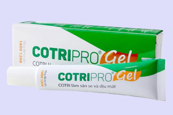 [HCM]COTRIPRO  GEL BÔI TRĨ TUBE 10G