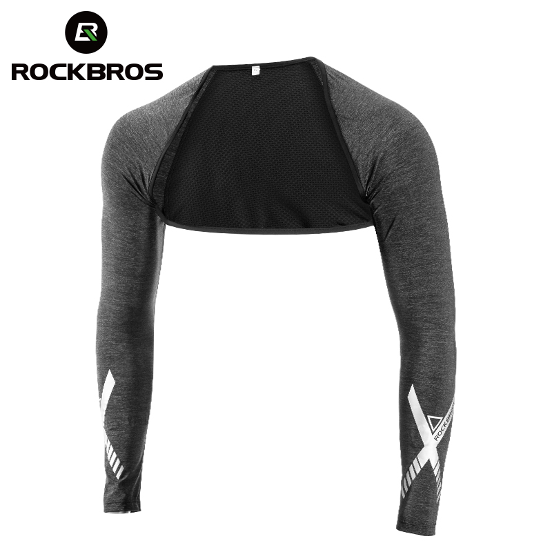 ROCKBROSS Mùa hè Băng mới Silk Silk Chống tia cực tím Cuff Đàn ông Phụ nữ Đi xe đạp Tay áo Bóng chuyền Câu cá Chạy Thể thao ngoài trời Ấm tay