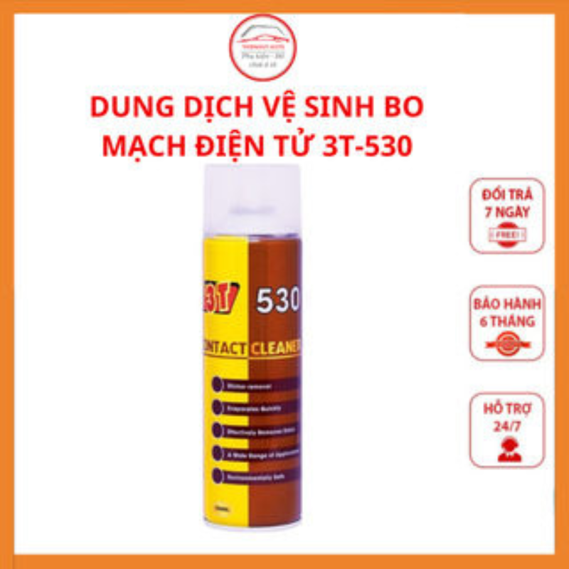 Dung dịch vệ sinh bo mạch, tẩy băng keo nhựa đường 3T 530 550ml