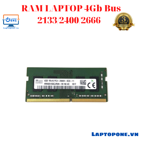 Ram laptop ddr4 4gb bus 2133 bus 2400 bus 2666