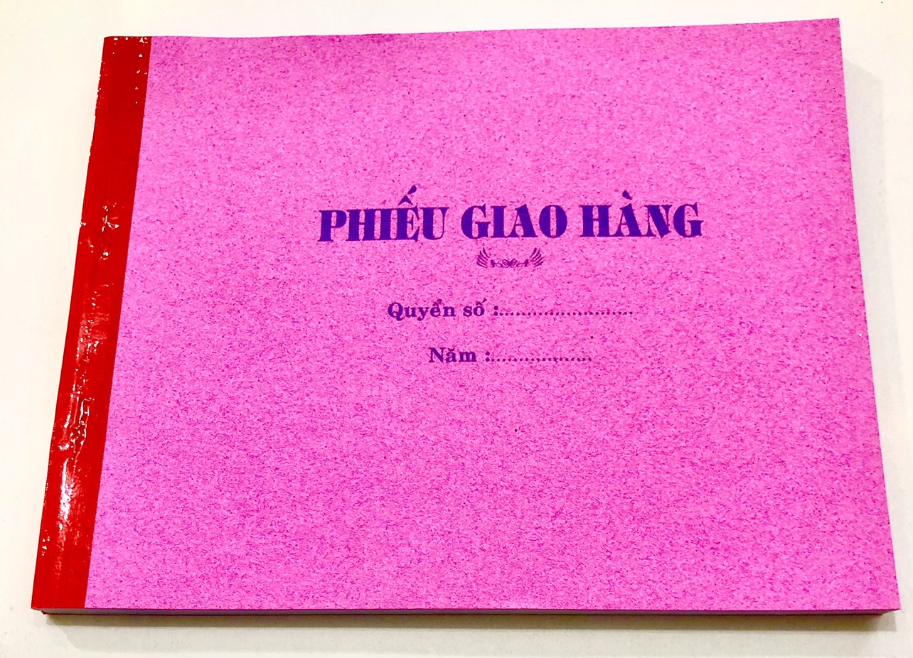 Phiếu giao hàng 1 liên - khổ a5 - mua 10 tặng 01