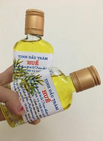 5 chai tinh dầu tram huế nguyên chất 100ml