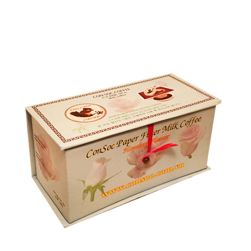 Cà phê con sóc phin lọc sữa đơn