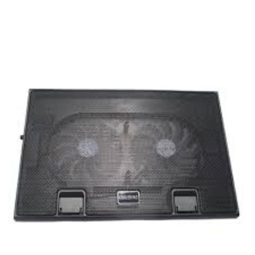 Đế tản nhiệt laptop cooling pad l6 siêu mát 2 quạt cổng usb dùng cho laptop 12in đến 15in