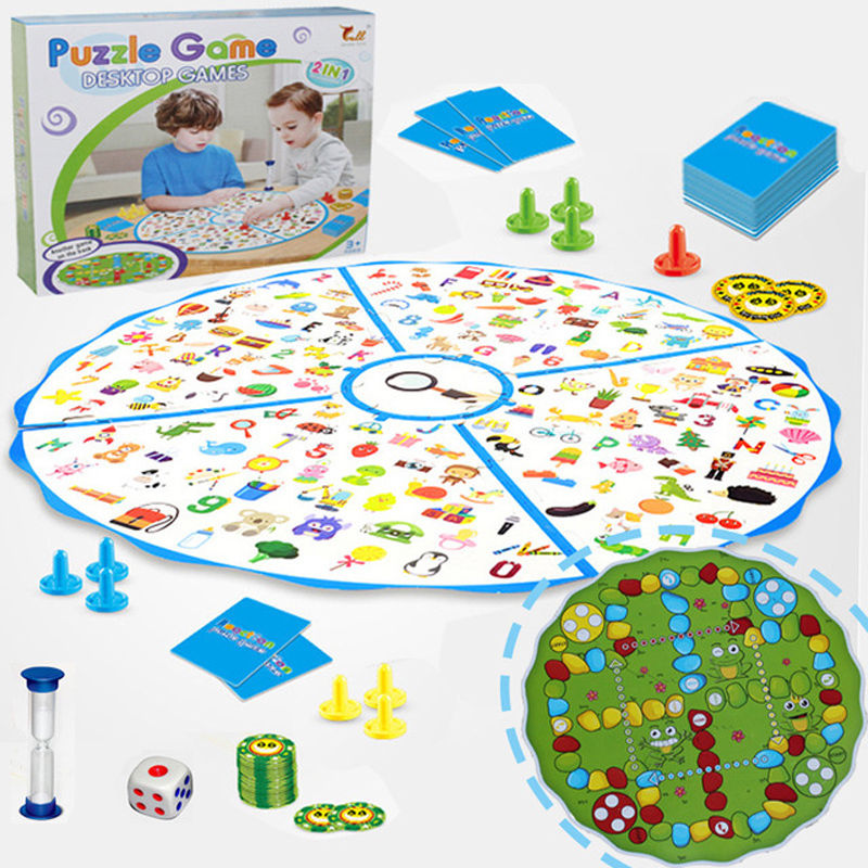 Bộ trò chơi nhanh tay lẹ mắt 2 in 1 Desktop Games