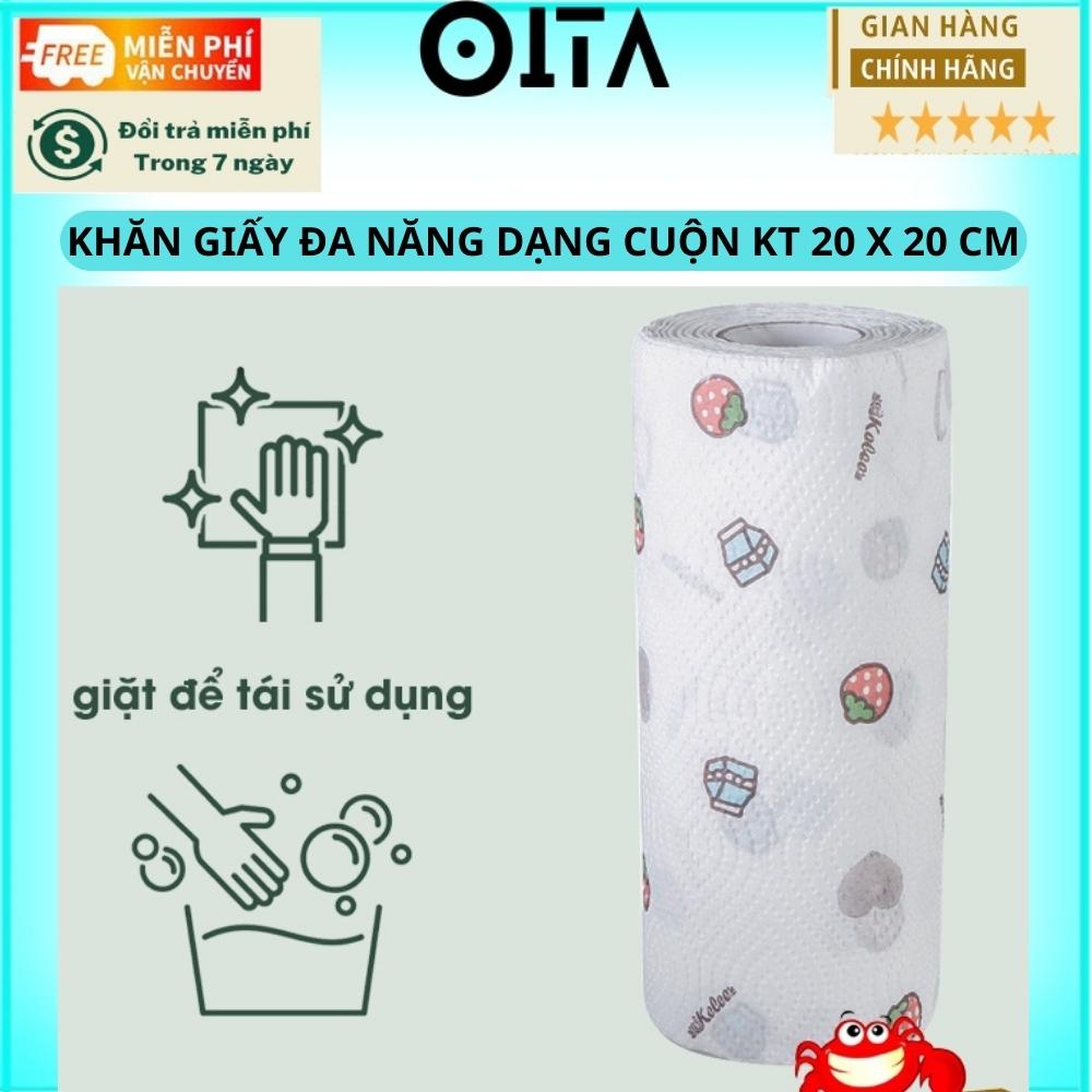 Cuộn giấy lau bếp đa năng có thể tái sử dụng nhiều lần - khăn lau đa năng nhà bếp, khăn lau bếp, khăn lau đa năng, giấy lau đa năng nhà bếp