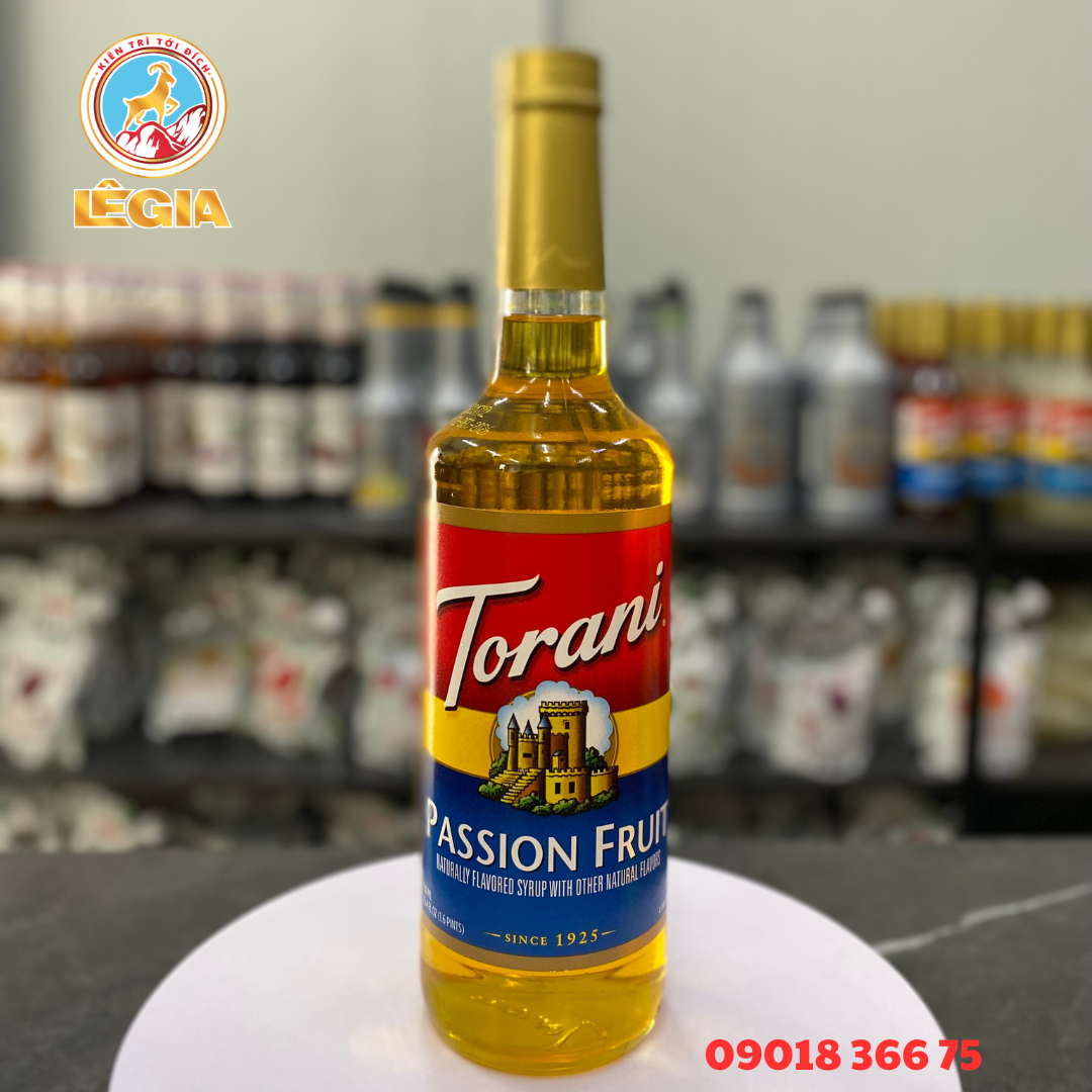 Siro torani chanh dây 750ml - torani passion fruit syrup