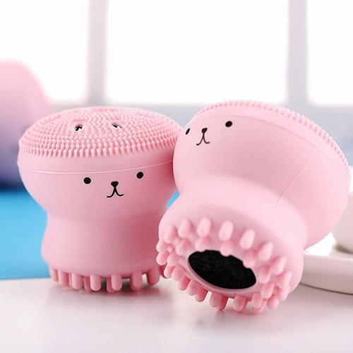 Cọ rửa mặt bạch tuộc silicon