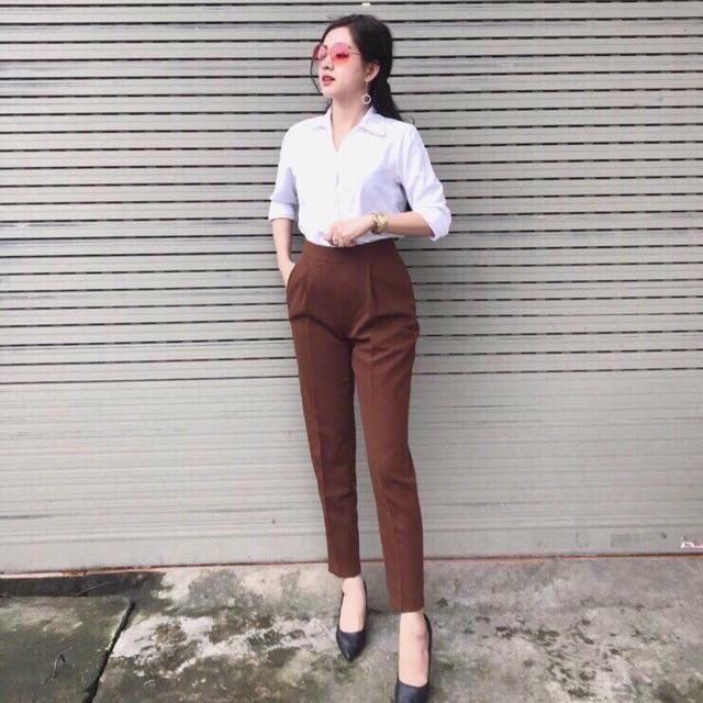 Quần baggy khóa sườn