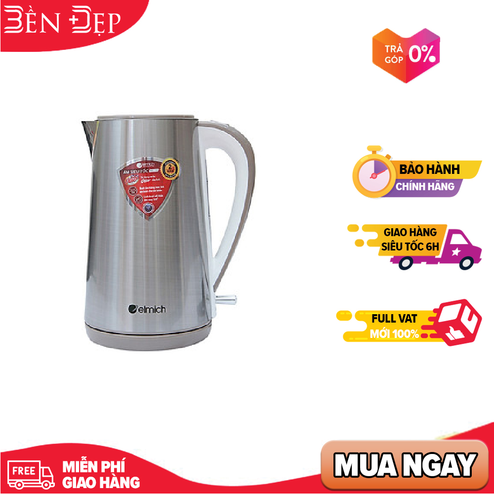 Ấm đun nước siêu tốc elmich kee-1784 1.5l