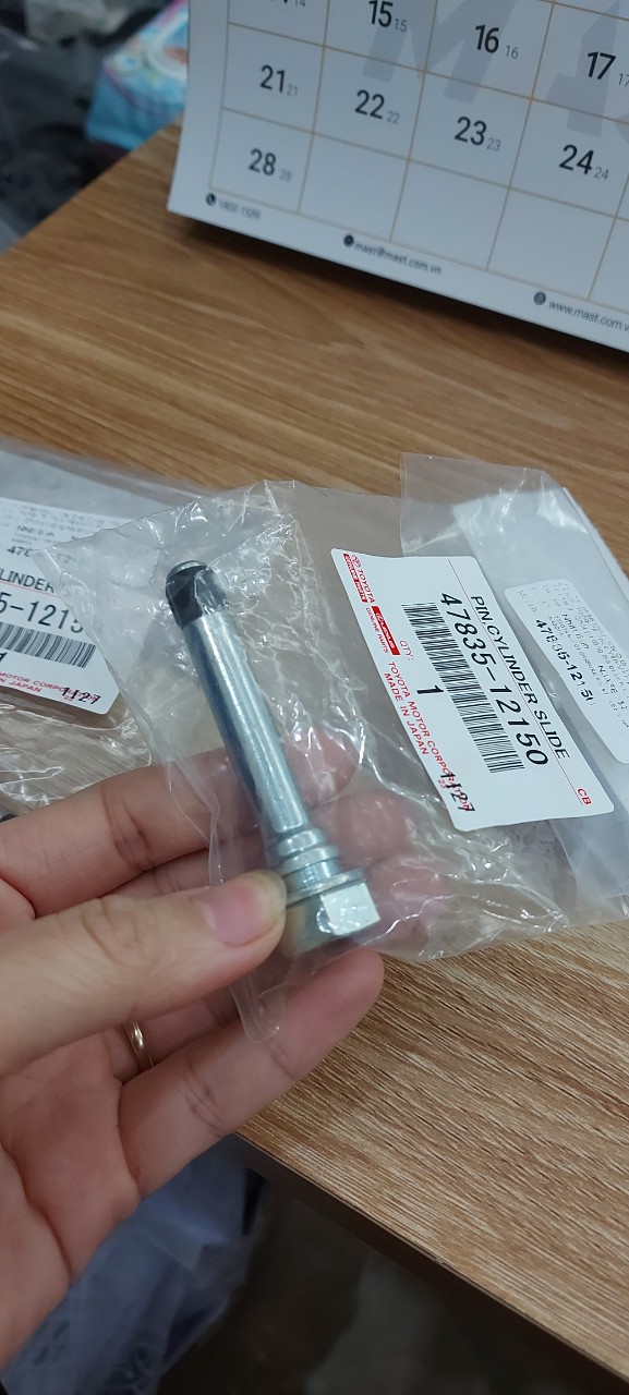 1 cái ắc phanh trước -ắc phanh sau cao su chụp bụi ắc phanh trước -cao su chụp bụi ắc phanh sau toyota vios 2017
