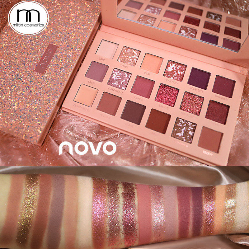 Phấn mắt 18 ô cao cấp Novo nội địa trung