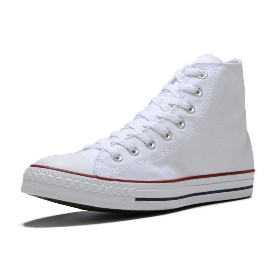 Giày sneaker cổ cao cvs nữ màu trắng
