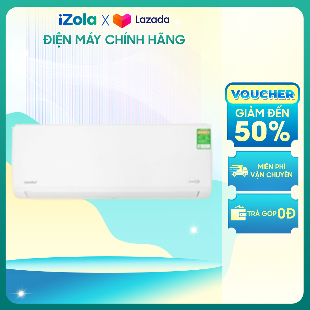 [GIAO TẠI HCM] CFS-18VGPF - Máy lạnh Comfee Inverter 2 HP CFS-18VDGF-V, chế độ chỉ sử dụng quạt Fan 