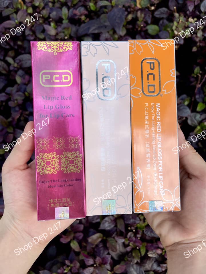 Tinh chất dưỡng pcd kích màu môi, dưỡng ẩm môi sử dụng cho môi sau phun xăm