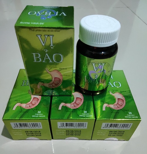 Vị bảo Kingpharm- Viêm loét dạ dày , nhiễm HP- 60 viên