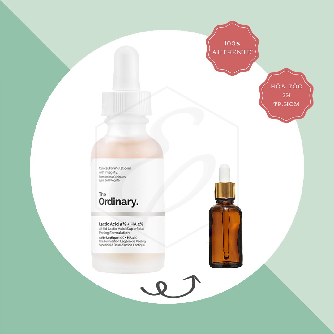 Tinh chất the ordinary lactic acid 5% + ha - 30ml
