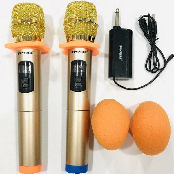 Micro Không Dây SHUAE SM-6.6, Chuyên Dùng Cho Các Loại Đầu Karaoke, Micro Chuyên Dụng Cho Amly,Mixer,Đầu Thu... Bảo hành 12 tháng.