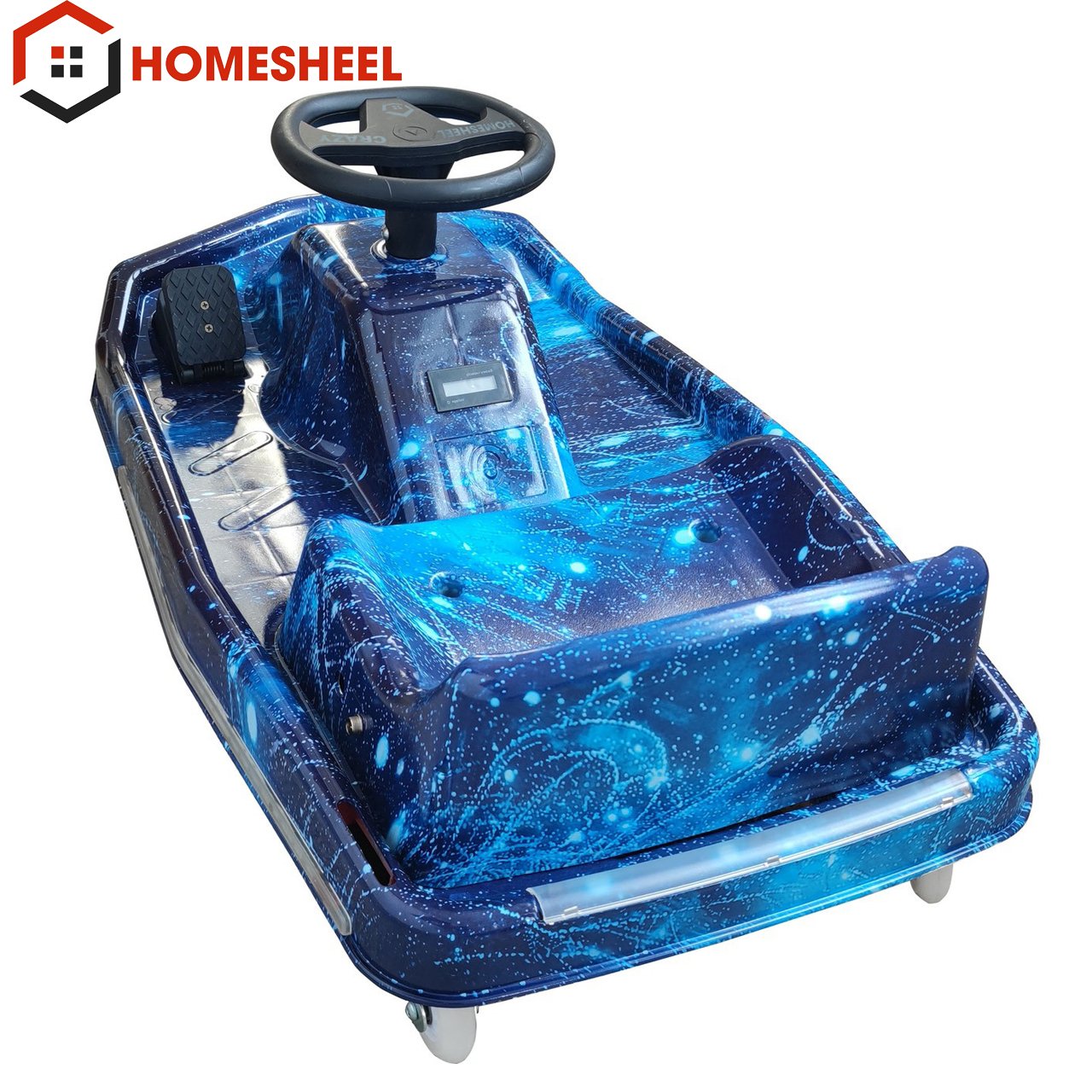 Xe điện xuồng bay Homesheel Crazy Drift cho trẻ - Hàng chính hãng - Bảo hành 24 tháng
