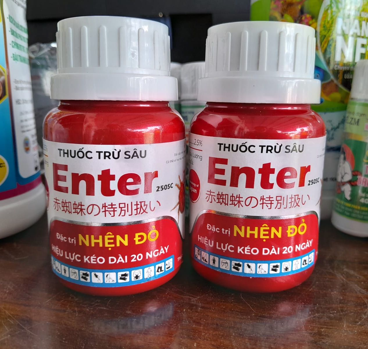 Enter 250sc trị nhện hiệu lực kéo dài 20 ngày chai 100ml dùng 200-400 lít nước