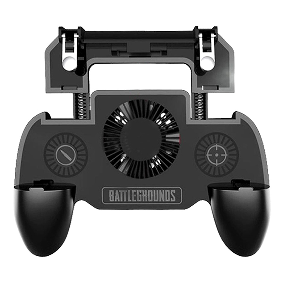 Tay cầm chơi game pubg, ros, ffliên quân mobile tích hợp quạt tản nhiệt kiêm sac dự phòng