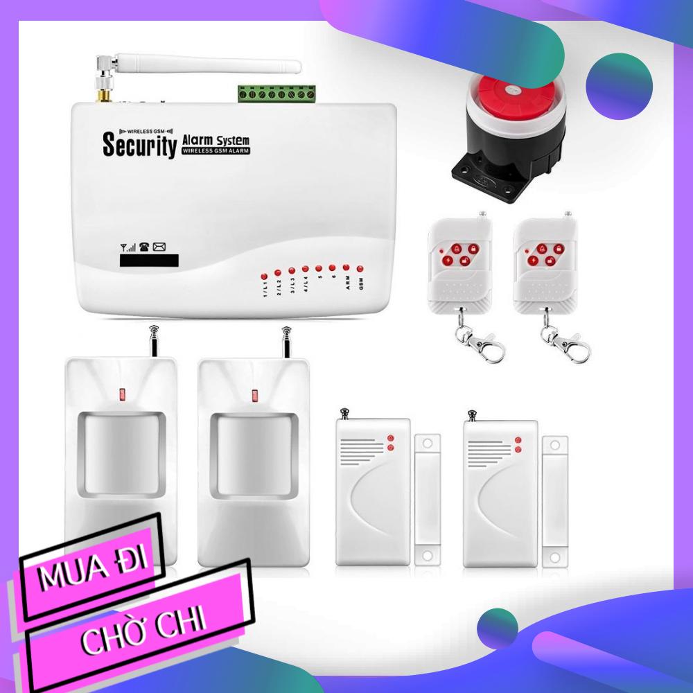 Thiết bị chống trộm amos gsm-3500 + tặng 1 đầu dò hồng ngoại + 1 bộ kiểm soát mở cửa