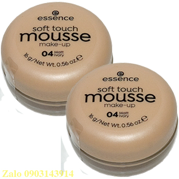 Phấn Tươi chính hãng Đức Essence Soft Touch Mousse 16g