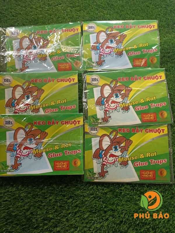 Combo 10 miếng Keo dính chuột Đại Lộc - Thân Thiện với môi trường