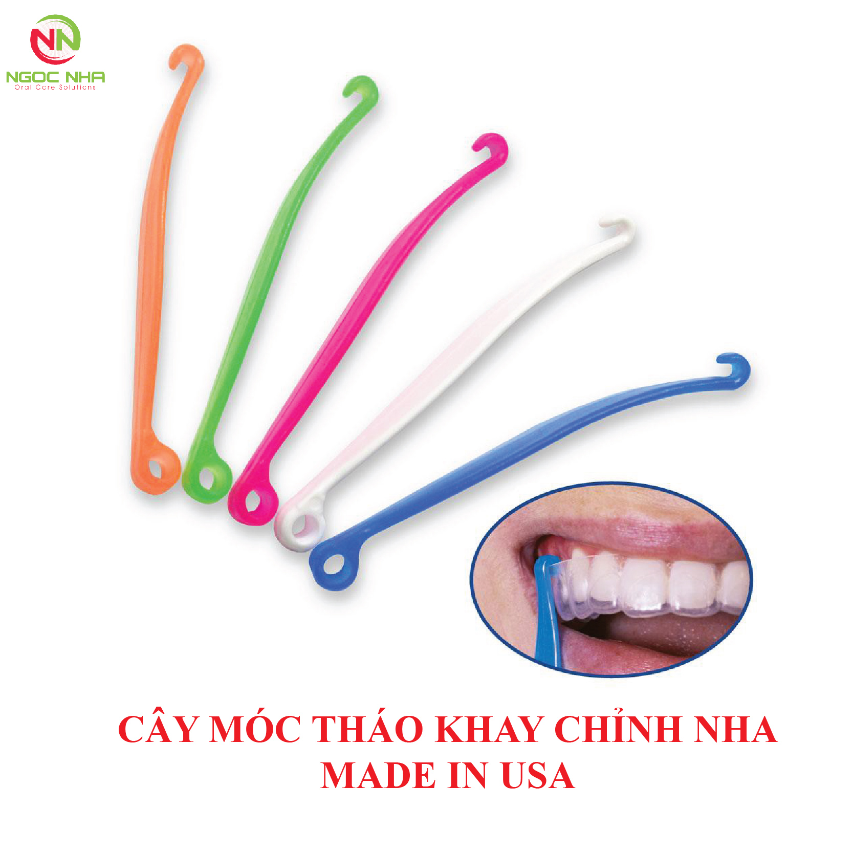 Cây móc tháo khay chỉnh nha Aligner Retainer Retriever - Dentsply Sirona/ Mỹ