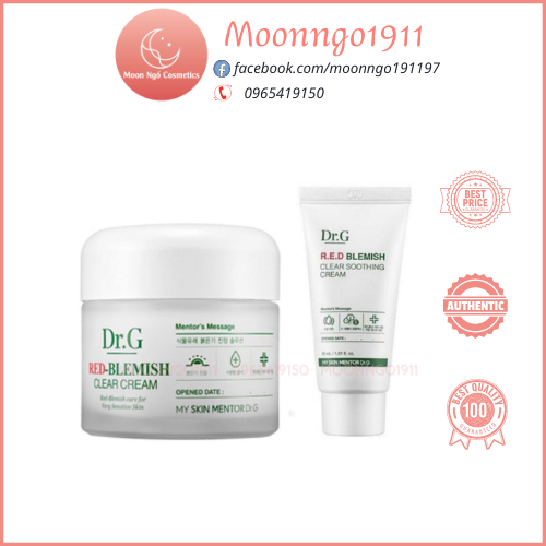 Kem dưỡng DrG Dr.G Red Blemish clear cream