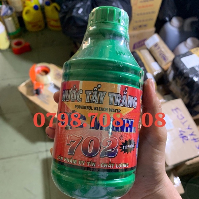 Nước tẩy trắng cực mạnh 702 500ml