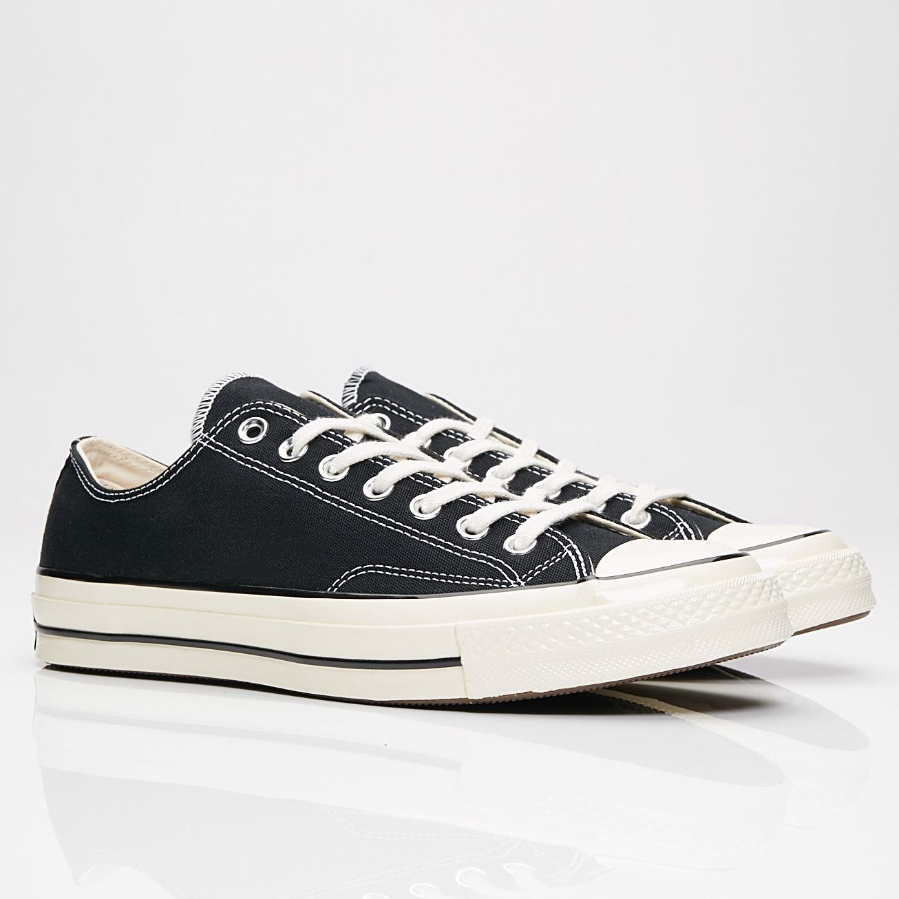 Giày Converse 1970s black low (giày thể thao converse 1970s màu đen thấp cổ+ Tặng túi converse+ Tặng tất+ Bill)