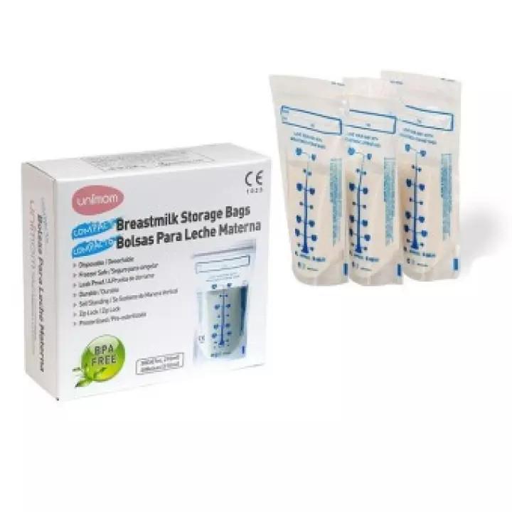 Túi đựng sữa mẹ, trữ sữa mẹ unimom compact không có bpa an toàn cho bé um870268 dung tích 210 ml