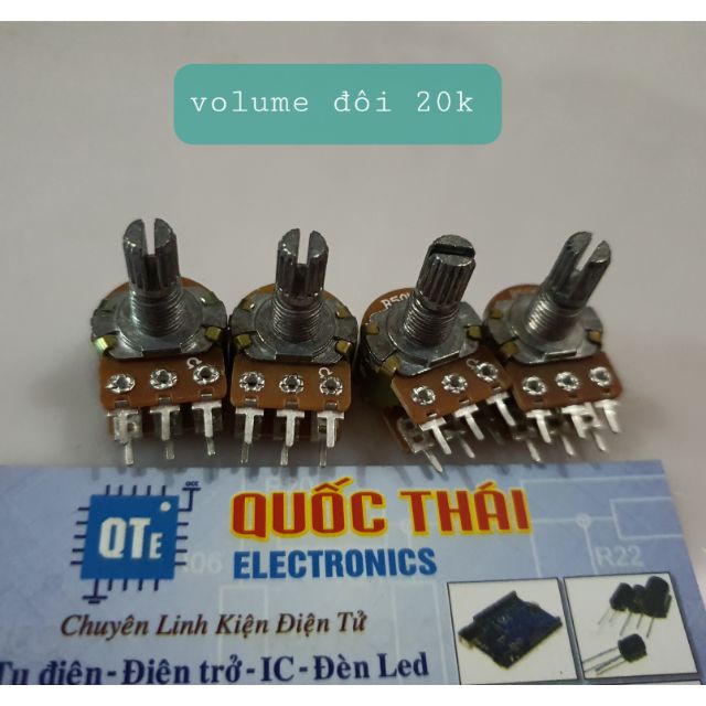 Combo 4 biến trở volume 20k đôi