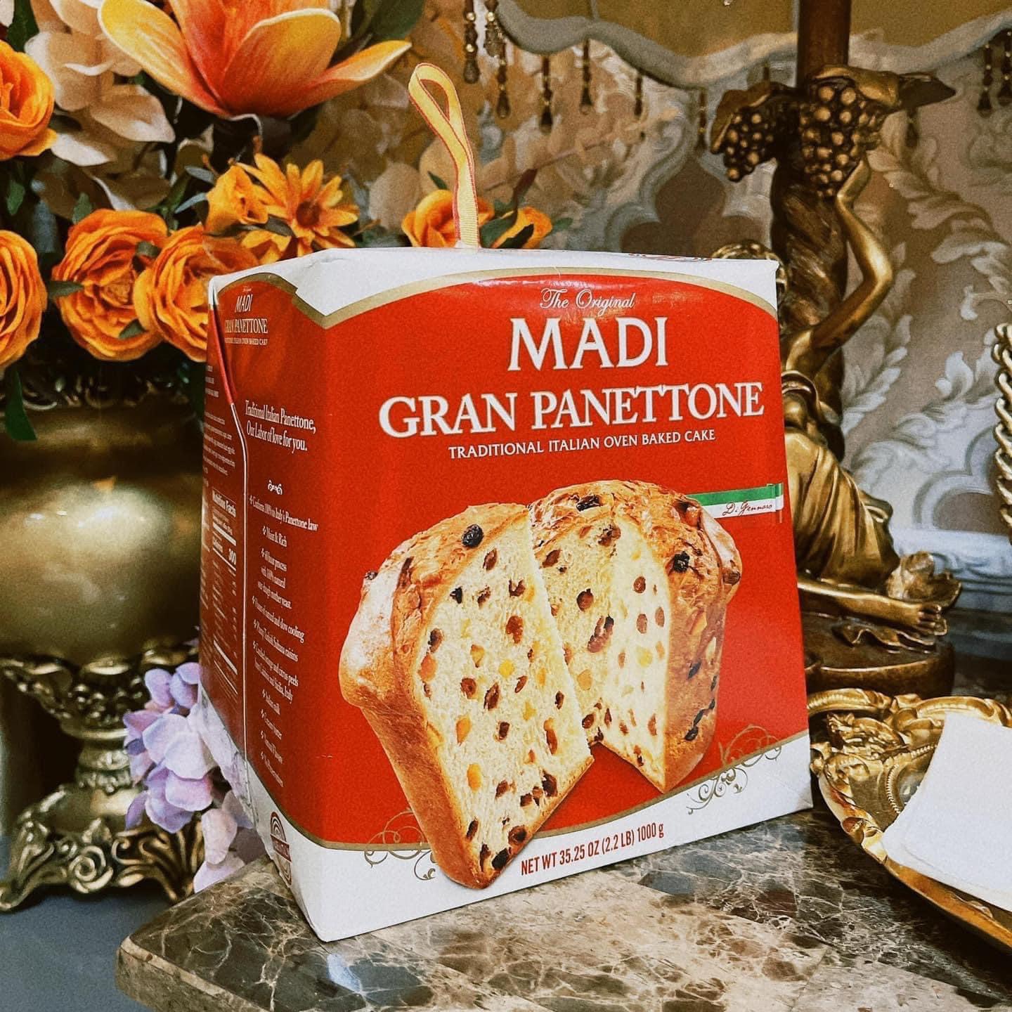 Bánh Madi Gran Panettone - Bánh ngọt truyền thống của người Ý