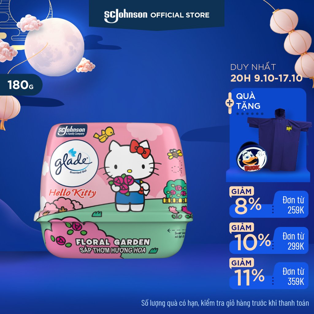 Glade Sáp Thơm Hello Kitty 180g