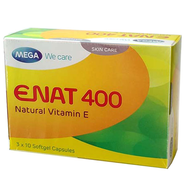 Chính hãng - Freeship  Enat 400 - hỗ trợ giảm tình trạng thiếu Vitamin E