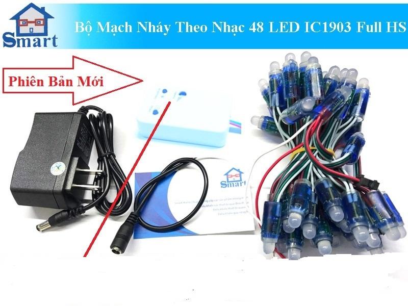 Bộ Mạch Nháy Theo Nhạc 48 LED IC1903