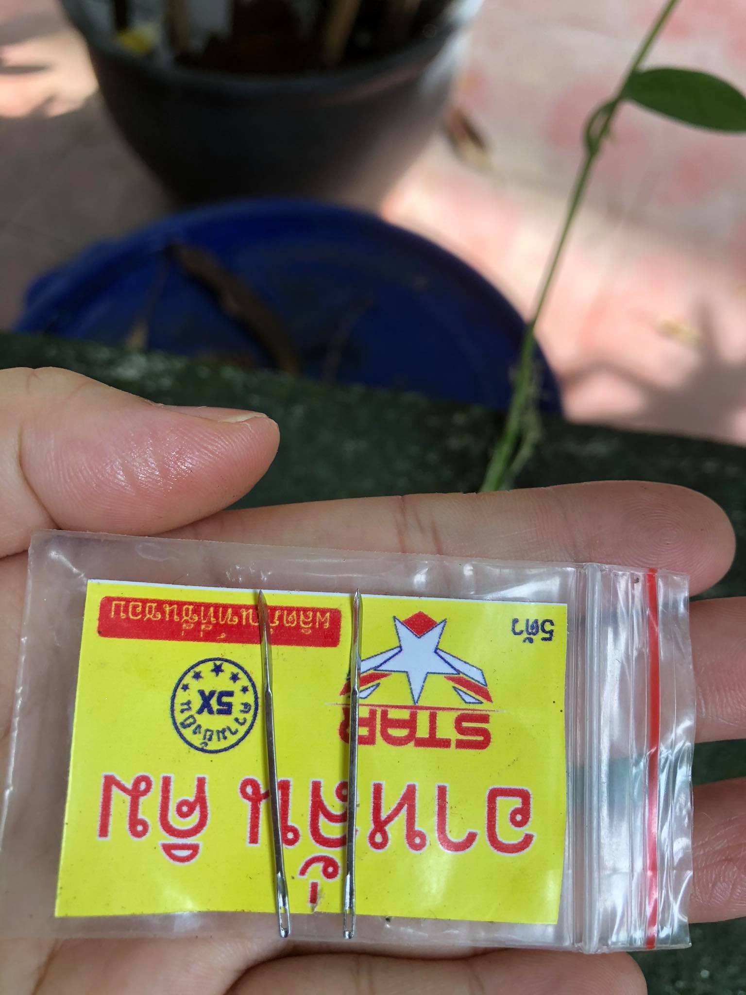 3 kim thẳng y tế khâu gà